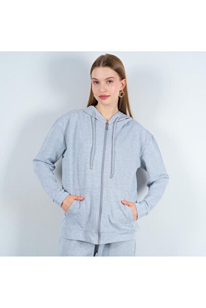 CELITA Two Thread Zippered Top and Bottom Women's Tracksuit Set