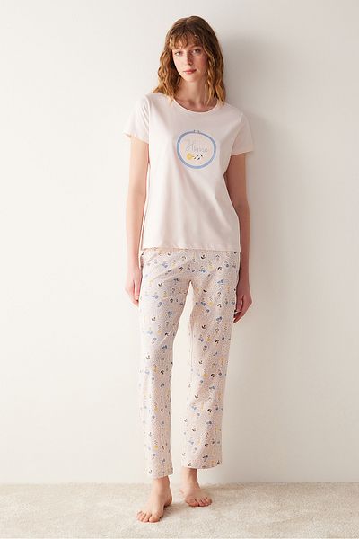 Penti Home Pants Pink Pajama Set