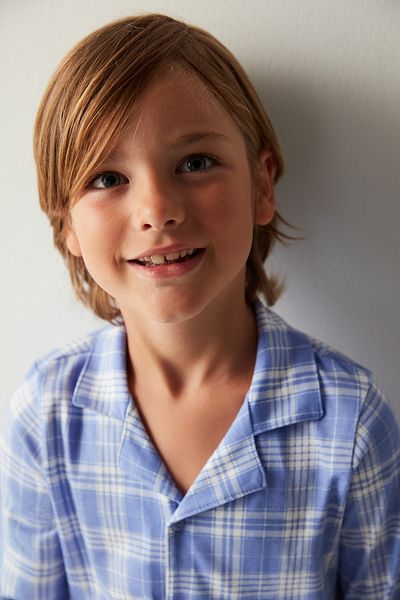 Penti Boy's Check Pajama Set