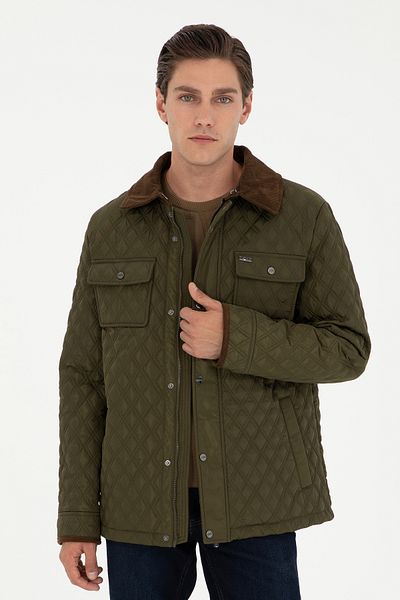 U.S. Polo Assn. Men's Khaki Coat 50292901 -Vr027