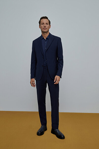 W Collection 6 DROP LACİVERT YÜN TAKIM ELBİSE