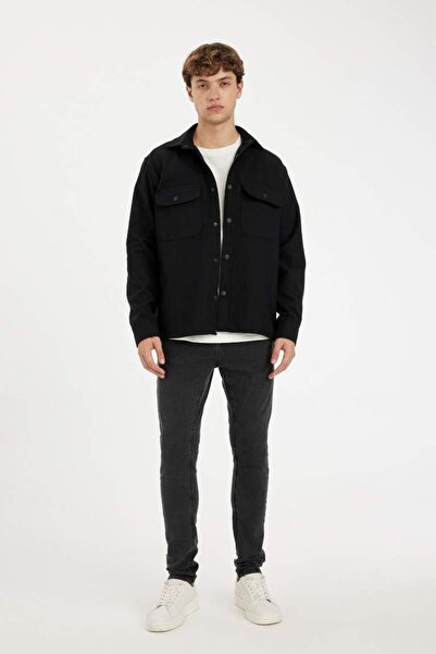 DeFacto Erkek Gömlek A6872ax/bk81 Black