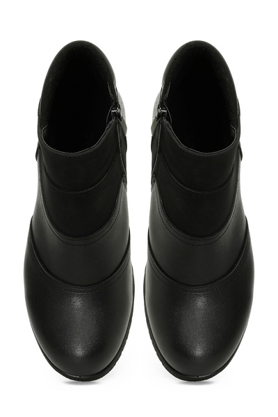 Polaris 166675.SZ4PR Siyah Kadın Dolgu Topuk Bot