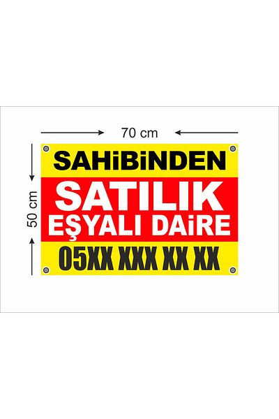 HEDİYENE BAK Digital Printing Center 50X70 cm Merchandising Circle Tarpaulin for Sale from Holder - Banner - Placard
