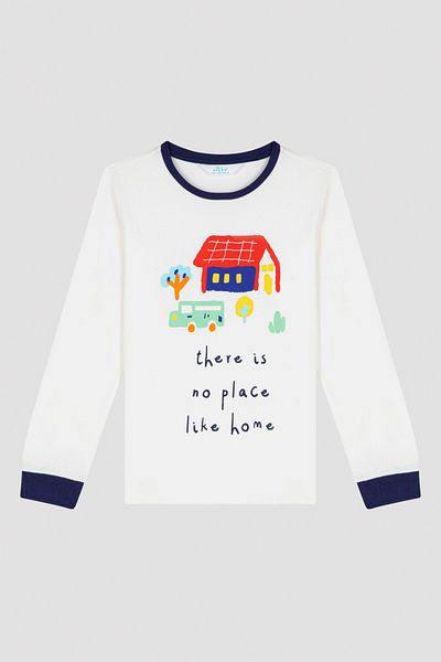 Penti Multicolored Boy's Home Patterned Thermal Pajamas Set