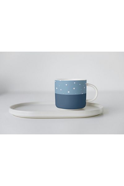 EYBaskı Tasarım Nescafe Fine - Porcelain Colored and Patterned Print