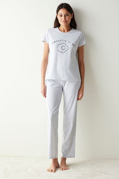 Penti Set de pijama pantaloni omletă de bază
