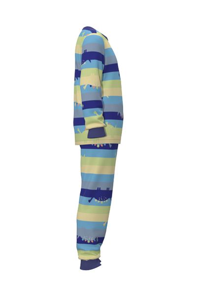 Penti Thermo-Pyjama-Set für Jungen, mehrfarbig