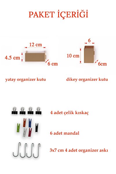 Catchme Gold Aksesuar Seti Tel Pano Metal Pano İçin