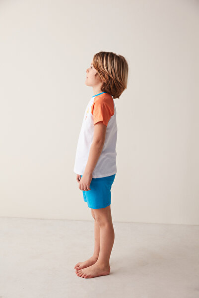 Penti Çok Renkli Erkek Çocuk Summer 2li Pijama Takımı