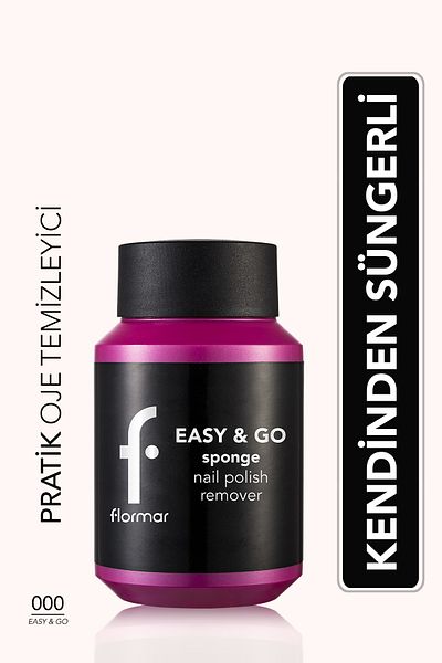 Flormar Practical Nail Polish Remover - Sponge Nail Polish Remover - 000 - 8682536034289