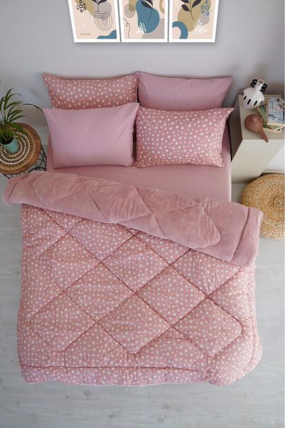 MARLA HOME Комплект спално бельо с двоен диамант