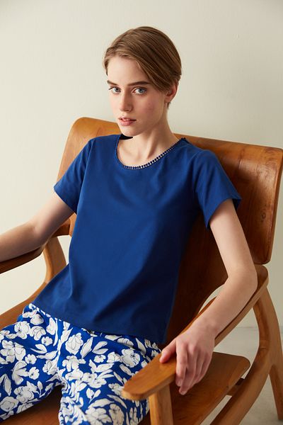 Penti Floral Blue Pajama Set