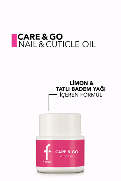 Flormar Pratik Süngerli Tırnak Bakım Yağı - Care & Go Nail Care - 000 - 8682536059497