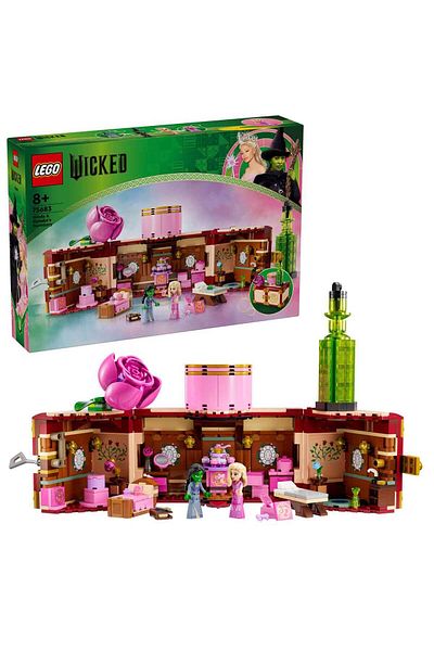 LEGO Wicked Glinda and Elphaba's Dormitory 75683 - 2 Mini Dolls for Children Ages 8 and Up?