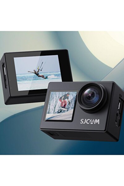 SJCAM SJ4000 Dual Screen Wi-Fi 4K Aksiyon Kamerası – Siyah