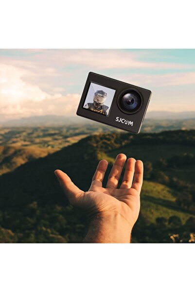 SJCAM SJ4000 Dual Screen Wi-Fi 4K Aksiyon Kamerası – Siyah