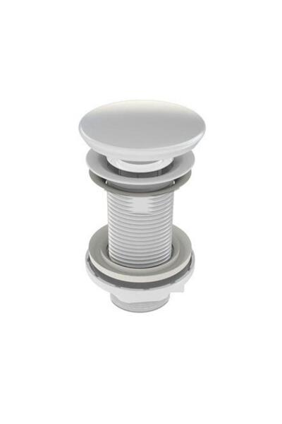 Bolero BEYAZ SERAMIK KAPAK. TASMASIZ ABS PLASTIK 100 MM KLIK KLAK 1-1/4 LAVAB...