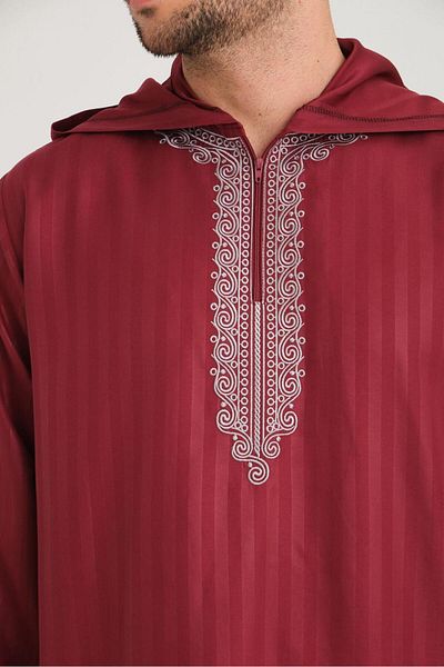 Mercan Hijab CORAL FISTAN EMBROIDERED HOODED