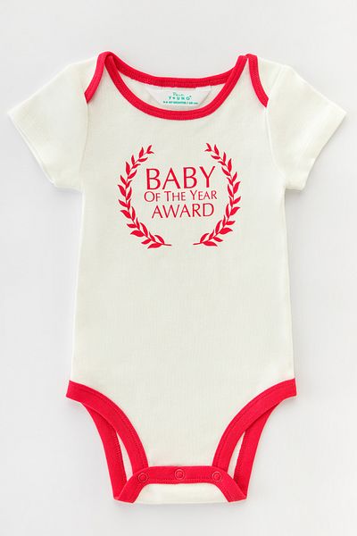 Penti White Child Baby Family Award Bodysuit