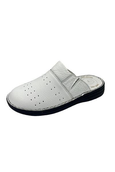 ÇELİKSANDALET Orthopedic Genuine Leather Sabo Medical Slippers