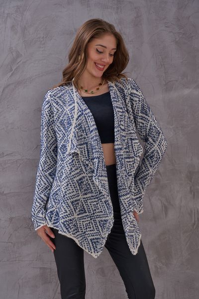 SHUGAA FEMEI CULORI CU MODEL MULTARE CASUALĂ TRICOAT CARDIGAN