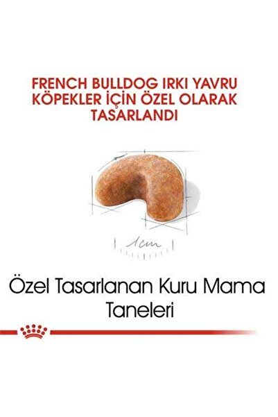 Royal Canin French Bulldog Junior Yavru Köpek Maması 3 Kg