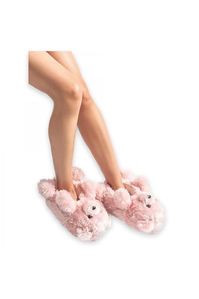 Twigy Γυναικείες παντόφλες Aa0663 Z Tw Teddy Dusty Rose