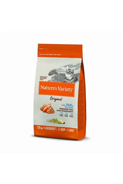 NATURES VARİETY Nature's Variety Cat Sterilized Salmon 1,25 Kg