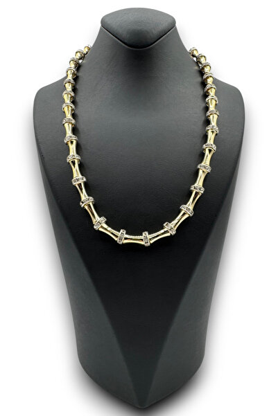 VELİT VOLA قلادة نسائية من الفولاذ بتصميم نموذج شهير من حجر الرغيف الفرنسي ال...