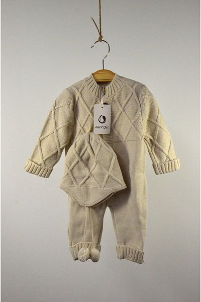 aurou Baby Knitwear Jumpsuit