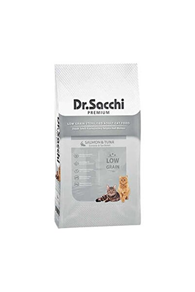Dr. Sacchi Dr.Sacchi Premium Düşük Tahıllı Kısır Kedi Maması 10 Kg