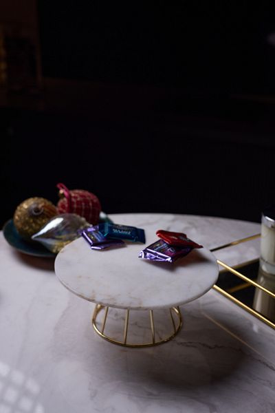 Marmony Concept Marble Presentation Tray / Candle Holder