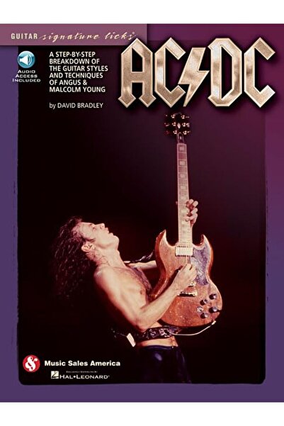 Hal Leonard Corporation AC/DC - مقطوعات موسيقية مميزة من الجيتار