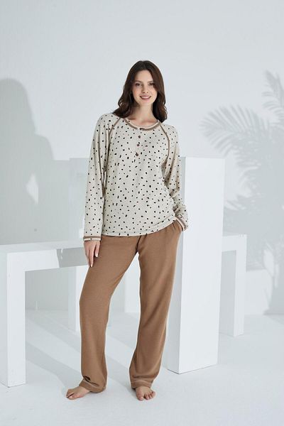 Etoile Set pijama de damă 100% bumbac cu mânecă lungă 98412