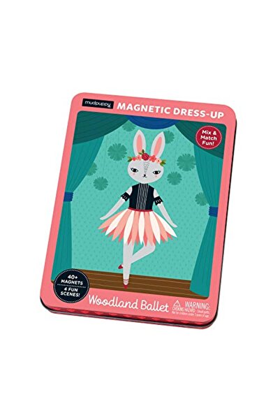 Galison Magnet Tin Figure Woodland Ballet
