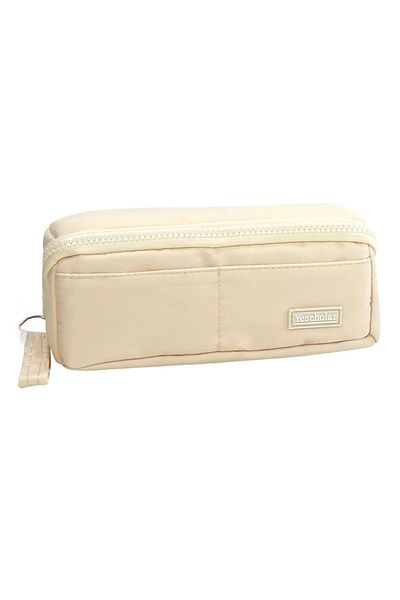 Go Veform Model Beige 7524 - Pen și geantă de machiaj cu buzunare multiple