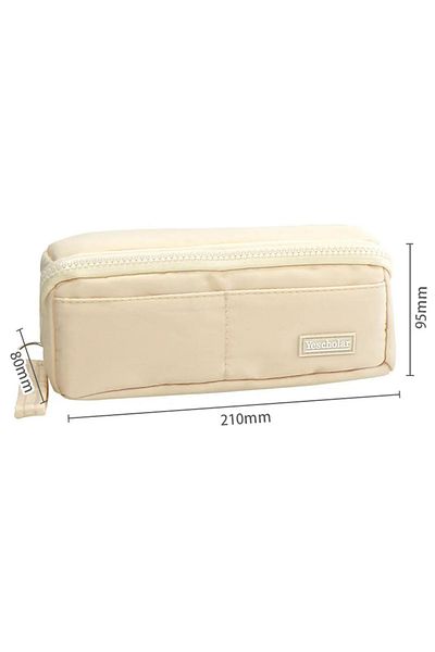 Go Veform Model Beige 7524 - Pen și geantă de machiaj cu buzunare multiple