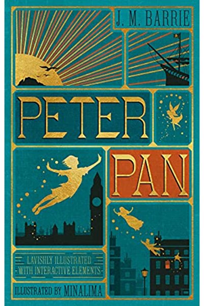 HarperCollins Publishers بيتر بان (طبعة مينا ليما) (مُصوَّرة بعناصر تفاعلية)