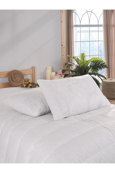 Misev Pillow 2 Pcs Antiallergic 100% Silicone Filled -