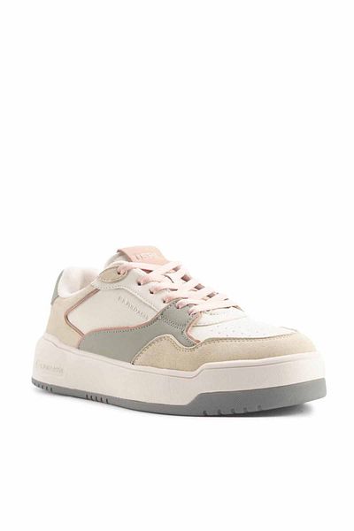 U.S. Polo Assn. BAZA. Polo Assn. Tenis de damă alb pentru femei