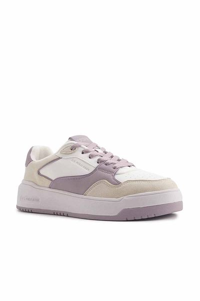 U.S. Polo Assn. BAZA. Polo Assn. Tenis de damă alb pentru femei