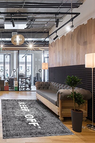 AIDA HOME Medaglioane Keep Off Pamuk Tabanlı Yıkanabilen Kaydırmaz Antibakter...