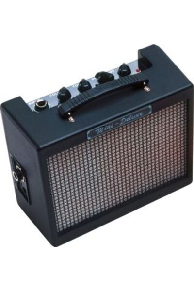 FENDER MD20 Mini Deluxe Black Pilli Elektro Gitar Amfisi