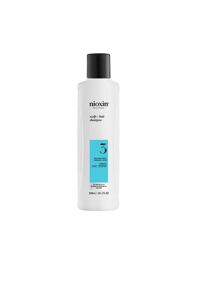 Nioxin System 3 – Shampoo – Gefärbtes Und Strapaziertes Haar Mit Milder Schwächung, 300 ml