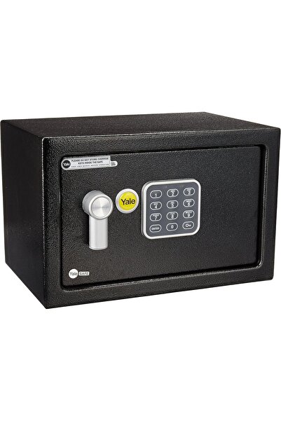 Genel Markalar Ev Ofis Tipi Çelik Kasa Orta Boy Kollu Siyah 35x25x25cm Mekani...