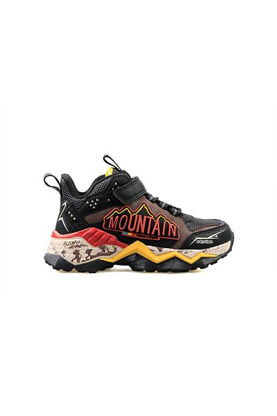 pepino Fk24 1846 - Black Red Yellow Children's Shoes Brown