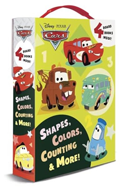 Random House USA الأشكال والألوان والعد والمزيد! (سيارات ديزني/بيكسار)