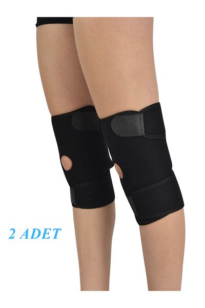 EMBA BUTİK 2 Pack Non-Body Knee Corset for Meniscus Pain - Patella Knee Pad Cross Ligament