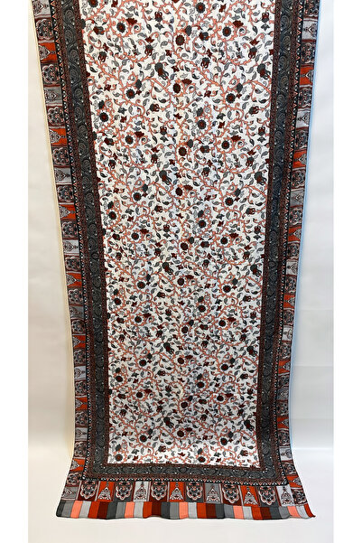 Onur Shawl - New Collection New Cropped Tile Motif Patterned Shawl Casual Fashion Product Lightweight Seasonal Fabric